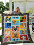 Ltr1611 Dogs Dogs Lover Ever Quilt Dhc16123828Dd