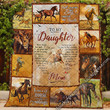 To My Daughter, Horse Quilt