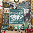 And Into The Forest I Go To Lose My Mind And Find My Soul, Deer Hunting Quilt Nh225 
