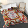 Red Cardinal Blanket - Grant Me The Serenity The Thing I Cannot Change Quilt Blanket - Christian Gift For Christmas