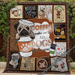 Coffee And Dogs Quilt Ttb06 