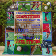 I Play To Find Peace With Myself, Field Hockey Quilt Nh270 