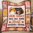 Hamster, Some Things Just Fill Your Heart Without Trying Quilt W230828