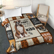 Boxer Dog Blanket - I Didn't Fart My Butt Blew You A Kiss Blanket - Best Gifts For Box Lovers