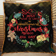 Merry Christmas Quilt For Kids