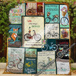 Happiness Is A Bicycle And A Sunny Day Quilt