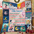 My Dear Little Princess, Mom To Daughter Quilt Nh227