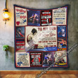 You Can Be The Man, To My Son, Love Dad, Wrestling Quilt Mlh673D