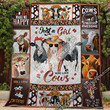 Just A Girl Who Love Cow Quilt Ttb03