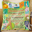 To My Granddaughter, Tennis Quilt Np353