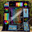 My Only Love, I Love You Lgbt Pride Quilt
