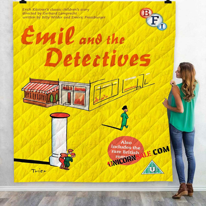 Disney Movies Emil And The Detectives (1931) D 3D Customized Personalized Quilt Blanket