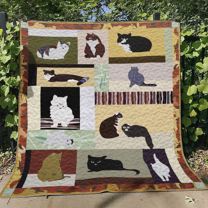 Cat Hm120702 Quilt Blanket