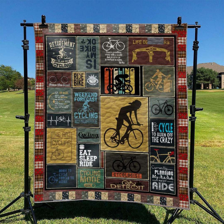 Bicycle Td2809047 Quilt Blanket