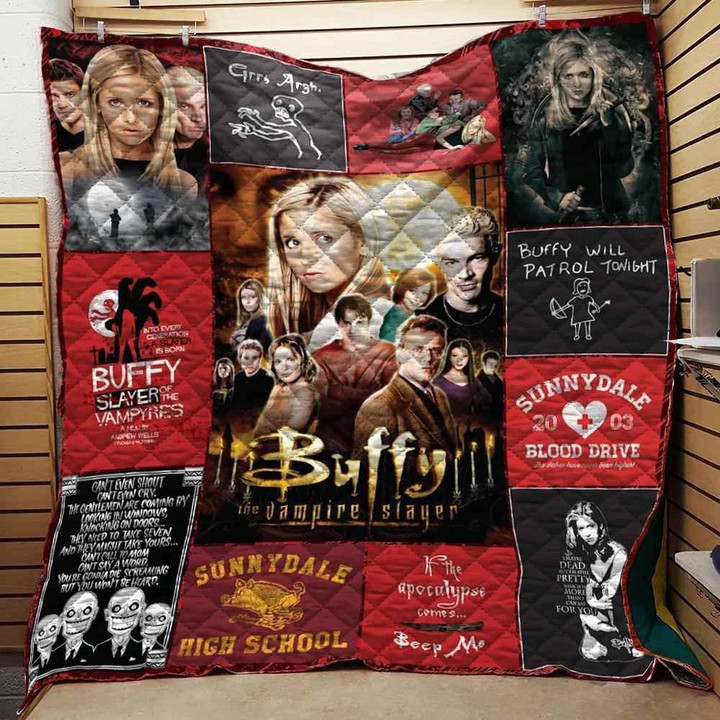 Buffy The Vampire Blanket Th10072019 Quilt