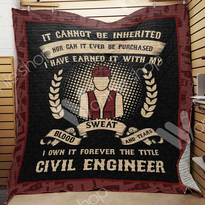 Civil Engineer Quilt Blanket Dhc03021464Td