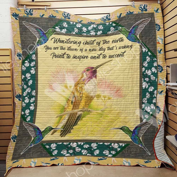 Hummingbird Quilt Blanket Dhc03021042Td
