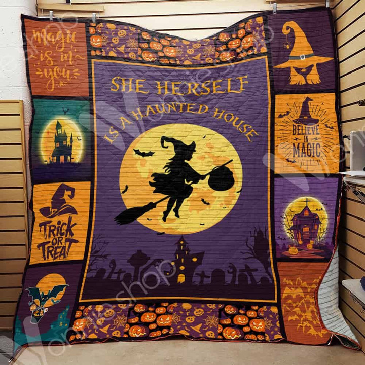 Witch Quilt Blanket Dhc06021447Td