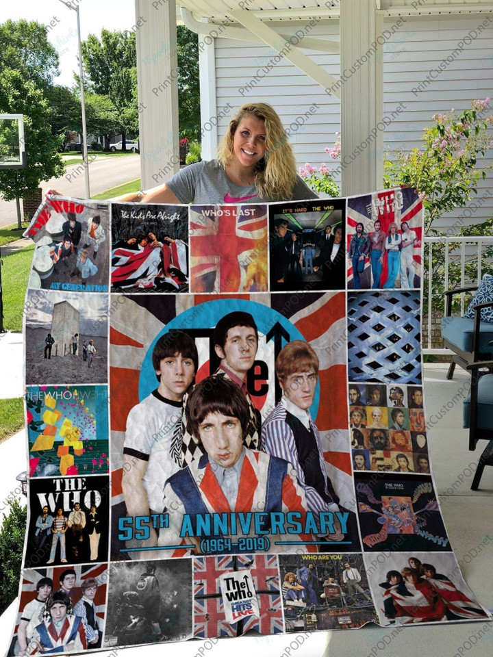 H The Who Quilt Blanket