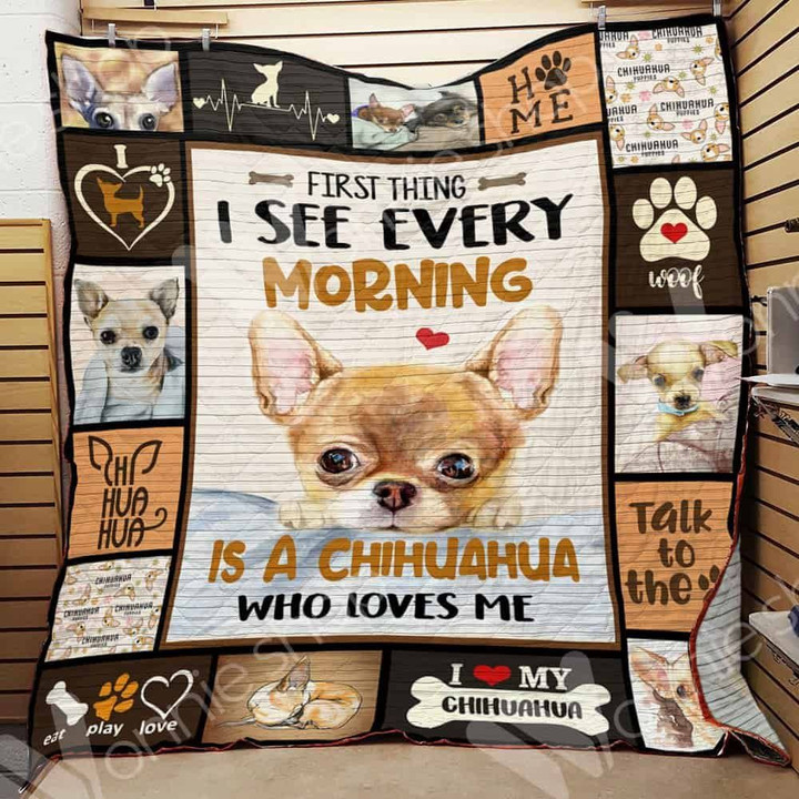 Chihuahua Dog Blanket Lnt1012094 Quilt Blanket