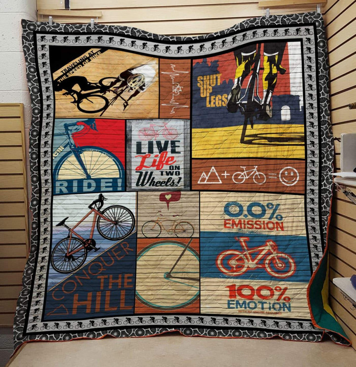 Shut Up Legs Bicycle Quilt