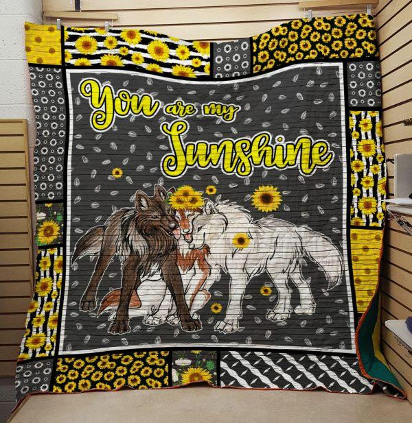 Wolf: You Are My Sunshine Quilt