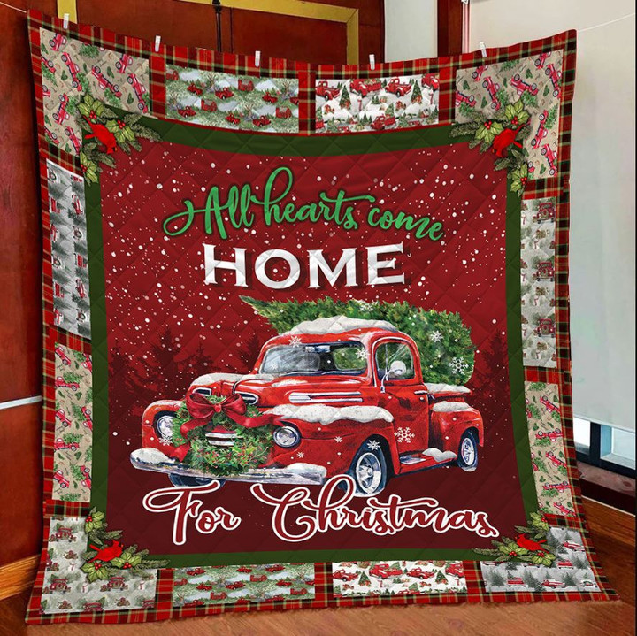 Red Truck Home Quilt