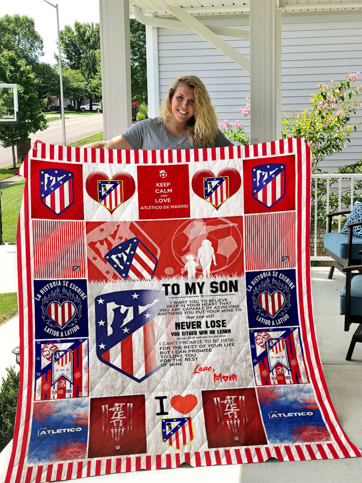  Atlético Madrid Quilt Mom To Son I1D1