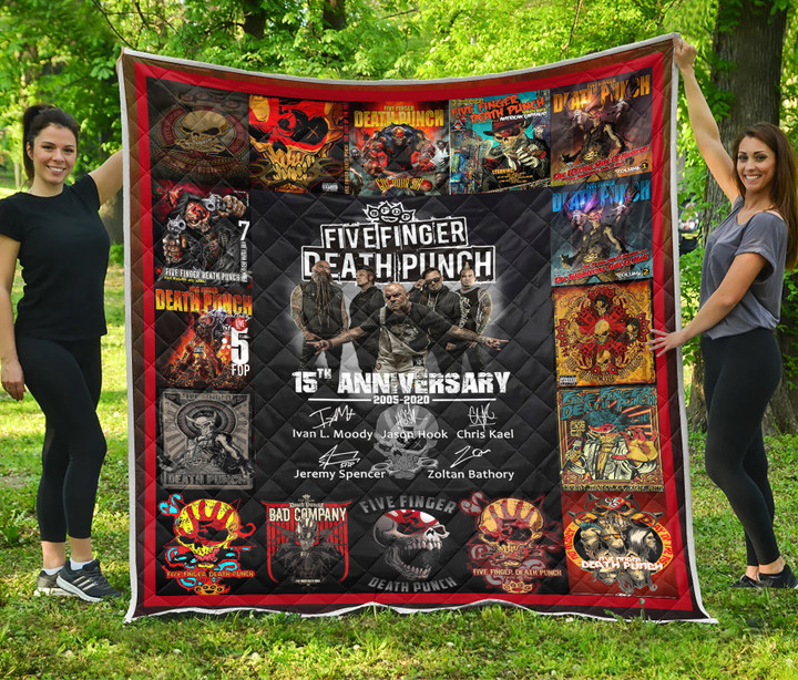  Five Finger Death Punch Anniversary Quilt