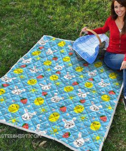 Baby Chicken And Bunny Quilt Kdx Fuct2109