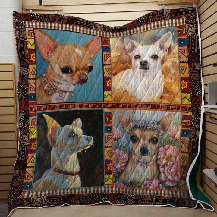 Chihuahua Quilt Cupye