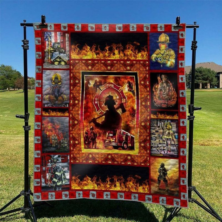 Firefighter Quilt Cubye