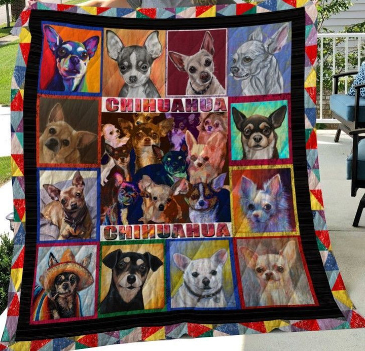 Chihuahua Quilt Tugyw