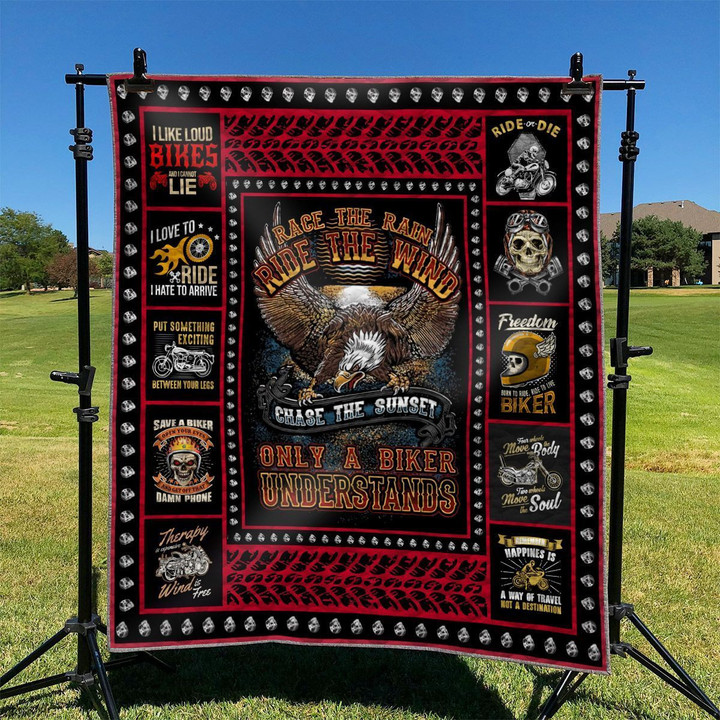 Motorcycle Quilt Cuvpr