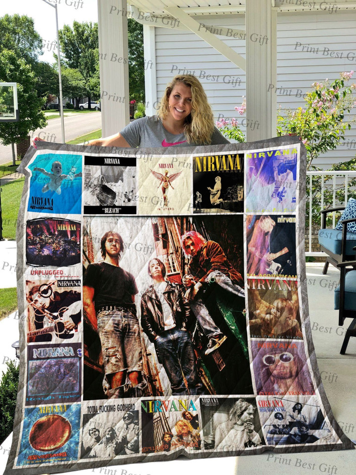 Nirvana Cover Poster Quilt