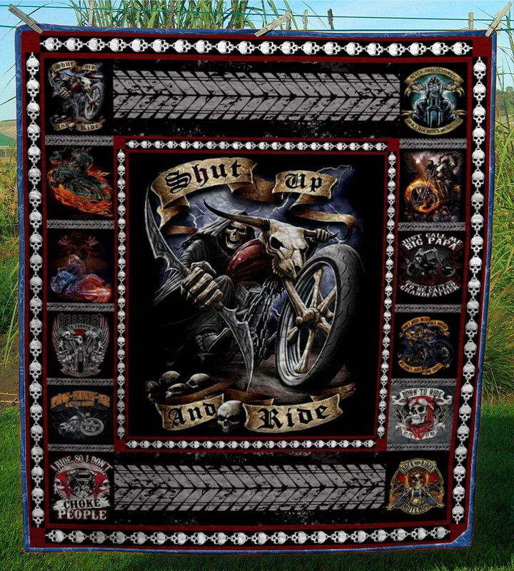 Motorcycle Quilt Tucof