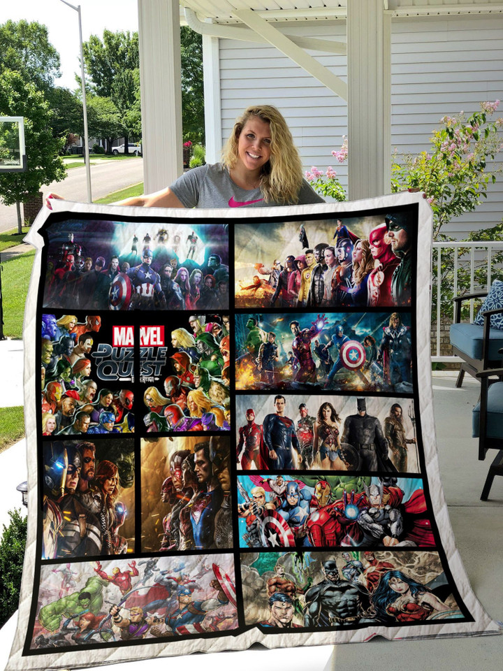 Marvel Avengers Comic Quilt Fabric On Sale!