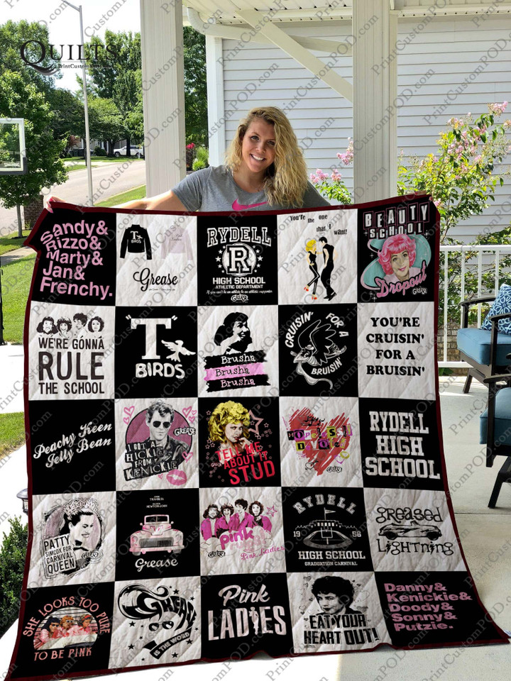 Grease T-Shirt Quilt Ver25