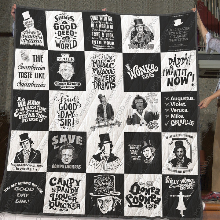 Willy Wonka And The Chocolate Factory Quilt