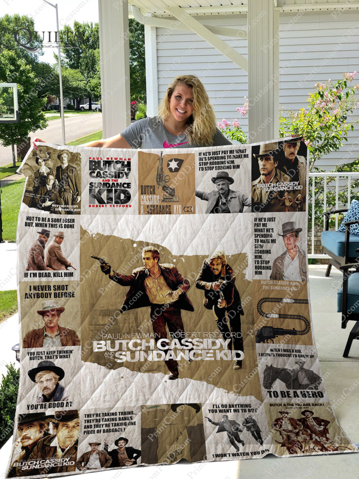 Butch Cassidy And The Sundance Kid Quilt Ver17