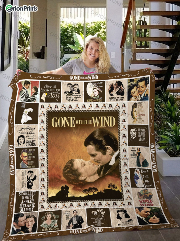 Gone With The Wind Quilt - New Arrive