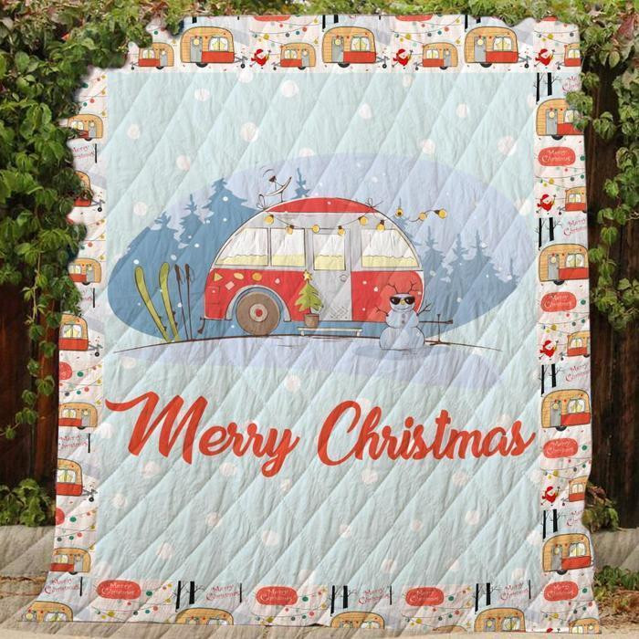 Bc – Merry Christmas - Camper - Quilt On