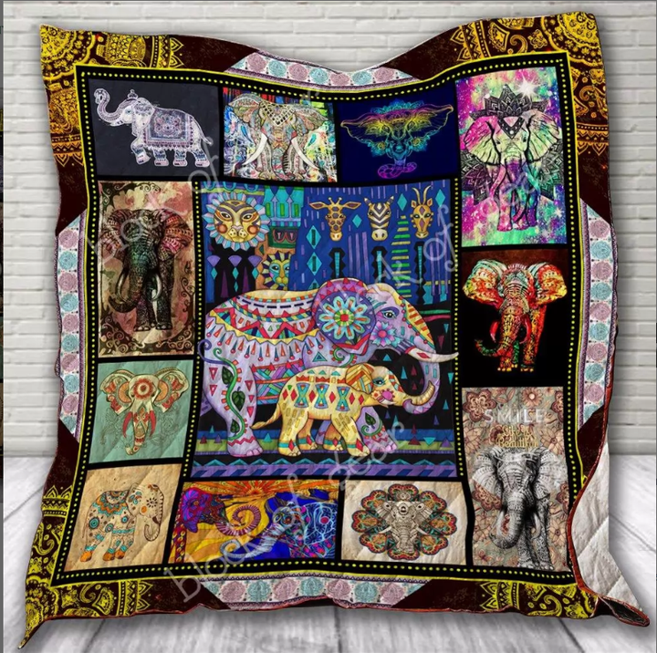 Ll – Bohemian Elephant Quilt