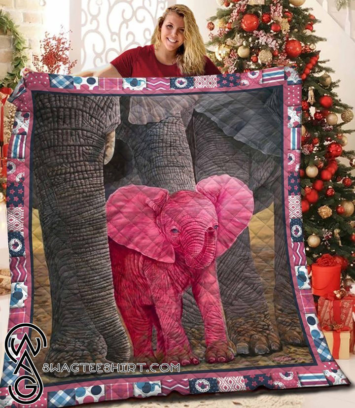 Save The Elephant Quilt