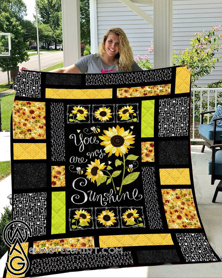 You Are My Sunshine Sunflower Quilt