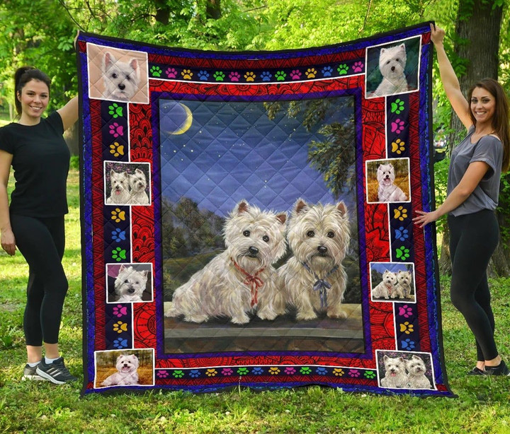 Ltr0712 West Highland White Terrier Don T You Remember Quilt Dhc16122097Dd