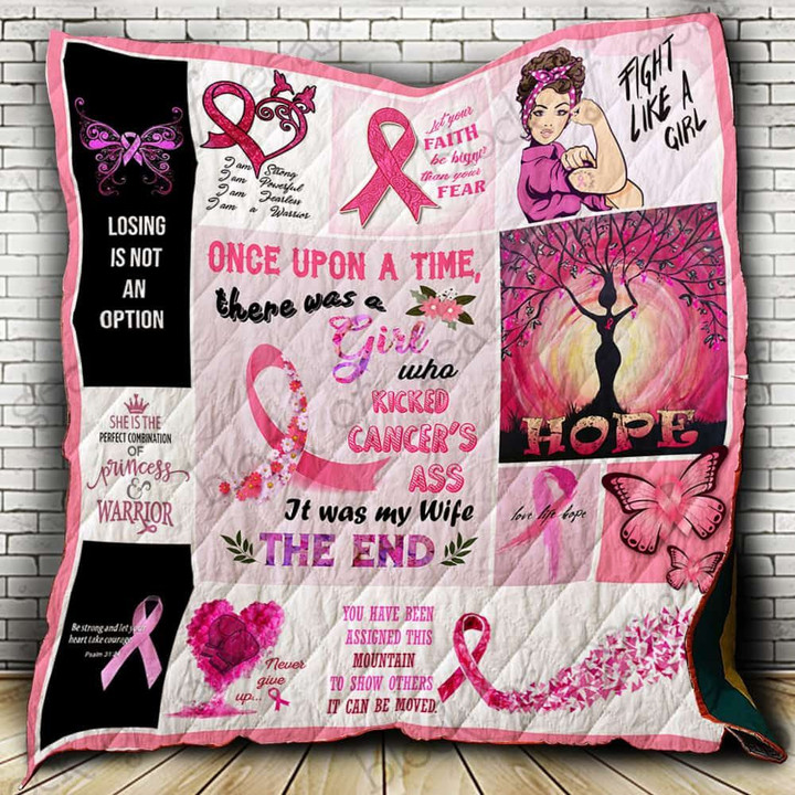 My Wife Who Kicked Cancer S Ass Quilt P340B Dhc11123442Dd
