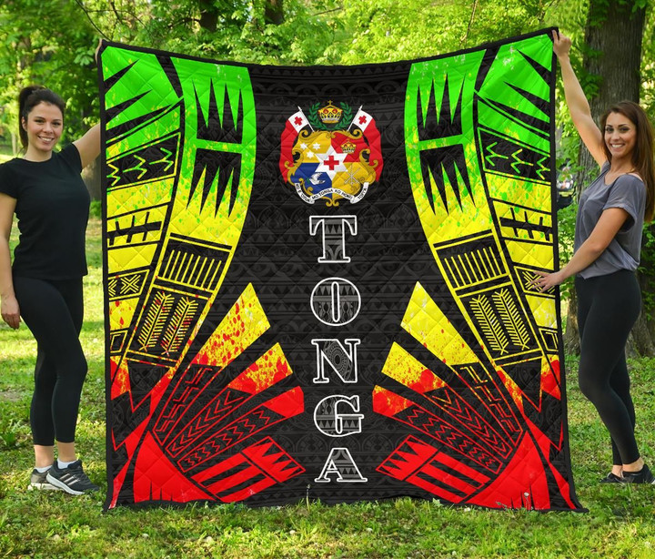 Tonga Premium Quilt Polynesian Tattoo Reggae Bn0110 Dhc28113042Dd