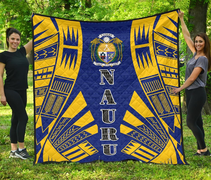 Nauru Premium Quilt Polynesian Tattoo Flag Bn0110 Dhc28113066Dd