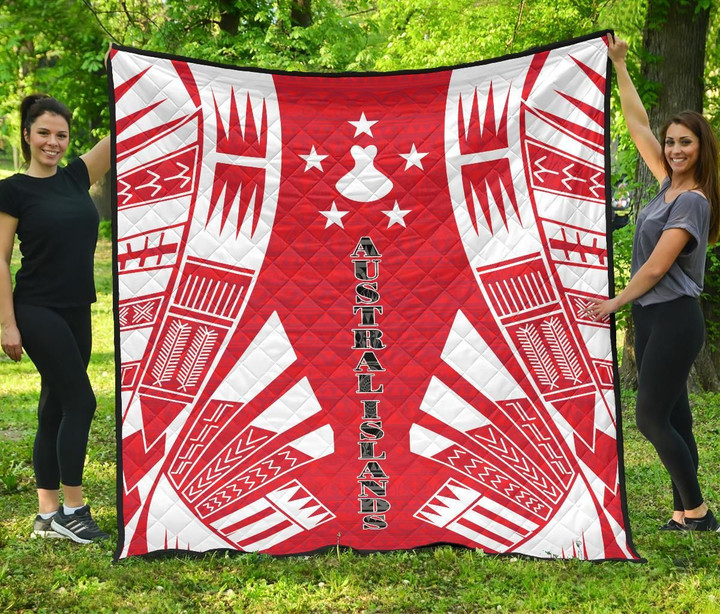 Austral Islands Premium Quilt Polynesian Tattoo Flag Bn0110 Dhc28113116Dd